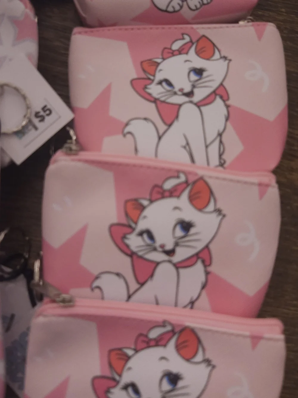 Set Of 12 Kids Cute Character Coin Pouch - Pink/Red